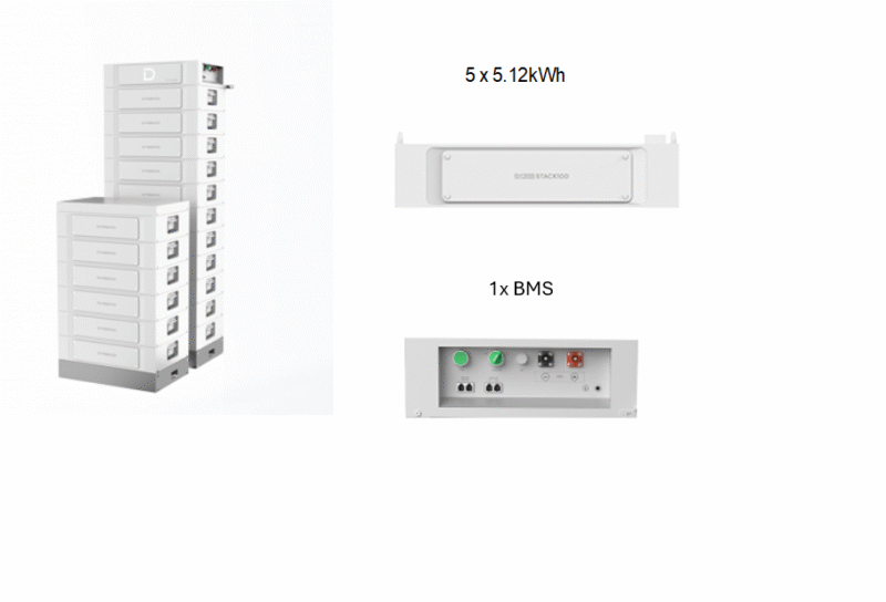 Dyness Stack 100 | 25.6kWh | HV | 1C
