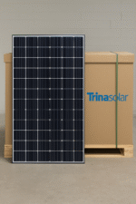 Trina Solar 435W Vertex-S+ Dual Glass Mono Solarmodul - Schwarzer Rahmen/weiße Rückseitenfolie