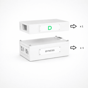 Dyness | STACK280 | 71.7kWh | HV | Batterie