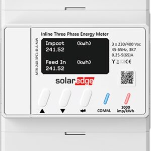 SolarEdge | Inline-Energiezähler | mit Energienetz 230/400V, 65A | MTR-240-3PC1-D-A-MW